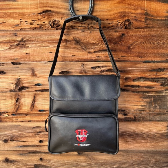 Vintage Other - VINTAGE | PlayStation Underground Black Bag